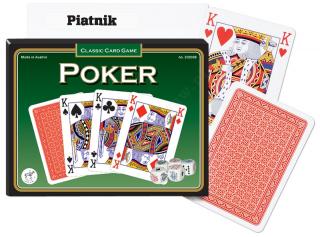 KARTY PIATNIK 55 Kart Poker ( Karty +     Kości )
