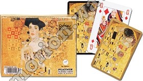 KARTY PIATNIK DE LUX 2 Talie Klimt Adele