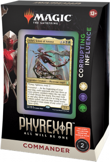 MAGIC Phyrexia All Will Be One Commander  Corruption Influence