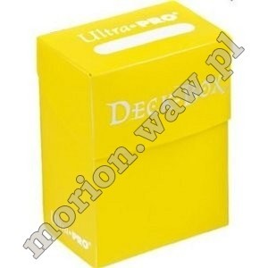 PUDEŁKO NA KARTY Deck Box - Żółte