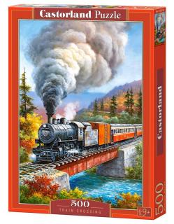 PUZZLE CASTOR 500 el. Train Crossing