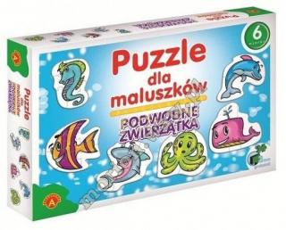 PUZZLE DLA MALUSZKÓW Podwodne Zwierzęta