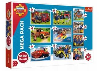 PUZZLE TREFL 10 w 1 Fireman Sam