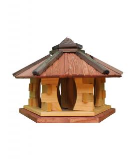 Karmnik dla Ptaków Drewniany z Wsypem KW51
