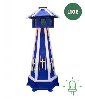 Latarnia Ogrodowe Drewniana LED 150cm L106
