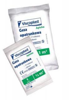 3M Viscoplast - gaza jałowa opatrunkowa 17 nitkowa - 1/2m2