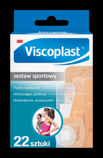 3M (Viscoplast) Zestaw plastrów - sportowy dla osób aktywnych fizycznie