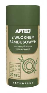 APTEO Zestaw plastrów tkaninowych z włóknem bambusowym - 30szt