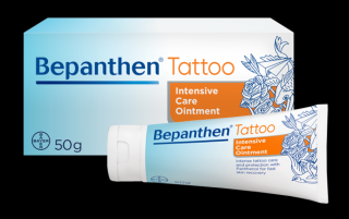 Bepanthen Tattoo Maść do pielęgnacji skóry z tatuażami - 50g