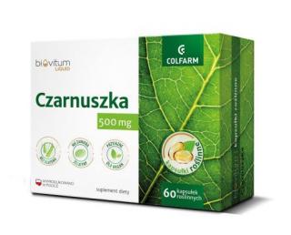 Biovitum Liquid Czarnuszka 500 mg Colfarm - 60 kaps