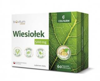 Biovitum Liquid Wiesiołek 500 mg Colfarm - 60 kaps