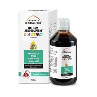 Bonifratrzy - Balsam Jerozolimski® dla dzieci - 200ml