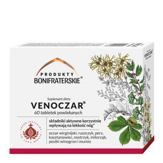 Bonifratrzy - Venoczar® na ciężkie nogi i żylaki - 60 tabl.