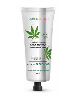 Botanic Help Nawilżająco-odżywczy krem do rąk z olejem konopnym 100ml