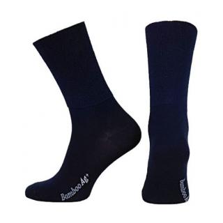 Carlo Medical Ag+ Bamboo - skarpety z włókna bambusowego z jonami srebra - granatowe - 39-41