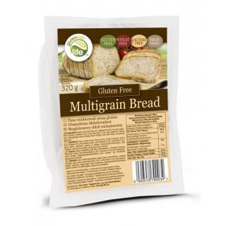 Chleb wieloziarnisty bezglutenowy 320g, bez laktozy, źródło błonnika