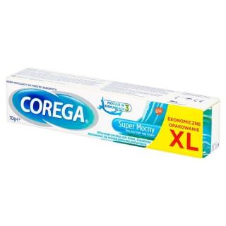 Corega Super Mocny XL - krem mocujący do protez - delikatnie miętowy 70g