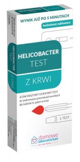 Domowy test do wykrywania zakażenia bakterią helicobacter pylori