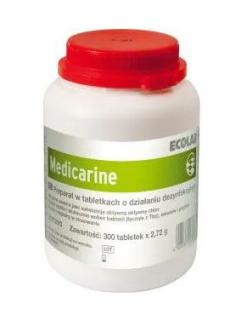 Ecolab Medicarine - preparat w tabletkach o działaniu dezynfekcyjnym 300 tab.