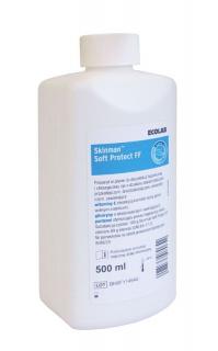 ECOLAB Skinman Soft Protect FF bezzapachowy wirusobójczy środek do higienicznej i chirurgicznej dezynfekcji rąk 500ml