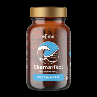 EkaMedica Efime Ekamarikol kolagen morski - 90 kaps.