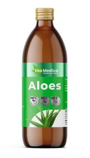 EkaMedica EKA Aloes Sok z Aloesu NFC bez konserwantów - 500ml