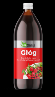 EkaMedica EKA Głóg Sok z Głogu bez konserwantów - 1000ml