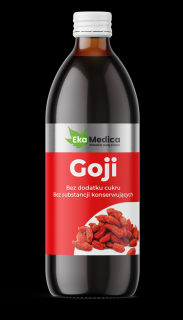 EkaMedica EKA Goji Sok z Goji bez konserwantów - 500ml