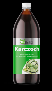 EkaMedica EKA Karczoch Sok z Karczocha bez konserwantów - 1000ml