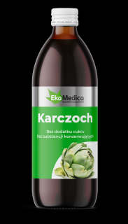 EkaMedica EKA Karczoch Sok z Karczocha bez konserwantów - 500ml