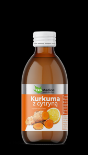 EkaMedica EKA Kurkuma z cytryną Sok z Kurkumy z Cytryną bez konserwantów - 250ml