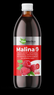 EkaMedica EKA Malina NFC Sok z Maliny bez konserwantów - 500ml