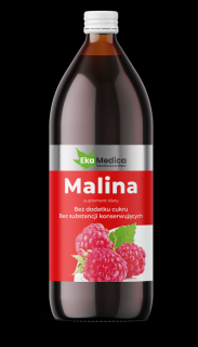 EkaMedica EKA Malina Sok z Maliny bez konserwantów - 1000ml