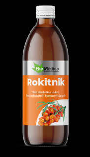 EkaMedica EKA Rokitnik Sok z Rokitnika bez konserwantów - 500ml