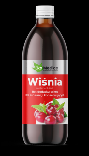 EkaMedica EKA Wiśnia Sok z Wiśni bez konserwantów - 500ml