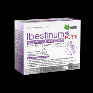 EkaMedica Ibestinum Forte Maślan sodu 1000mg - 30 kaps.