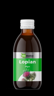 EkaMedica Łopian płyn kosmetyczny do pielęgnacji skóry i włosów - 250ml