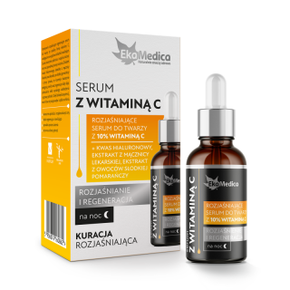 EkaMedica Rozjaśniające serum do twarzy z witaminą C - 20ml