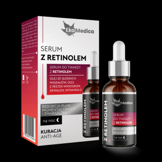 EkaMedica Serum do twarzy z retinolem - 20ml