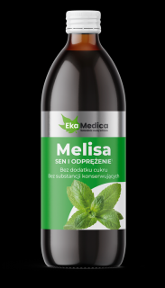 EkaMedica Sok z Melisy bez konserwantów - 500ml