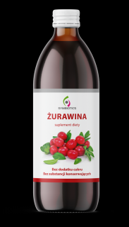 EkaMedica Symbiotics Sok z Żurawiny bez konserwantów - 500ml