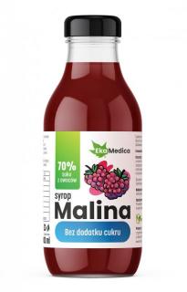 EkaMedica Syrop Malina bez dodatku cukru - 300ml