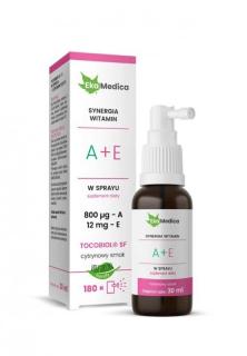 EkaMedica Witamina A+E w sprayu - 30ml
