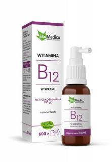 EkaMedica Witamina B12 w sprayu - 30ml