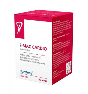 FORMEDS F-MAG CARDIO potas i magnez na zdrowe serce - 30 saszetek