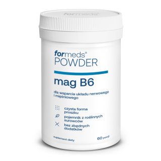 FORMEDS Powder mag B6 magnez na stres i zmęczenie - 60 porcji