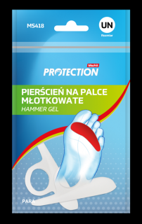 HAMMER GEL - żelowe wałeczki pod palce młotkowate lub szponiaste