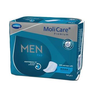 Hartmann MoliCare Premium Men Pad 4 krople 14 szt - wkładki anatomiczne dla mężczyzn