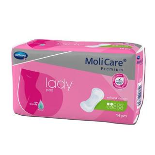 Hartmann Wkładki damskie Molicare Premium lady pad 2 krople 14 szt