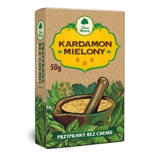 Kardamon mielony - do ciast, marynat, deserów - Dary Natury 50g